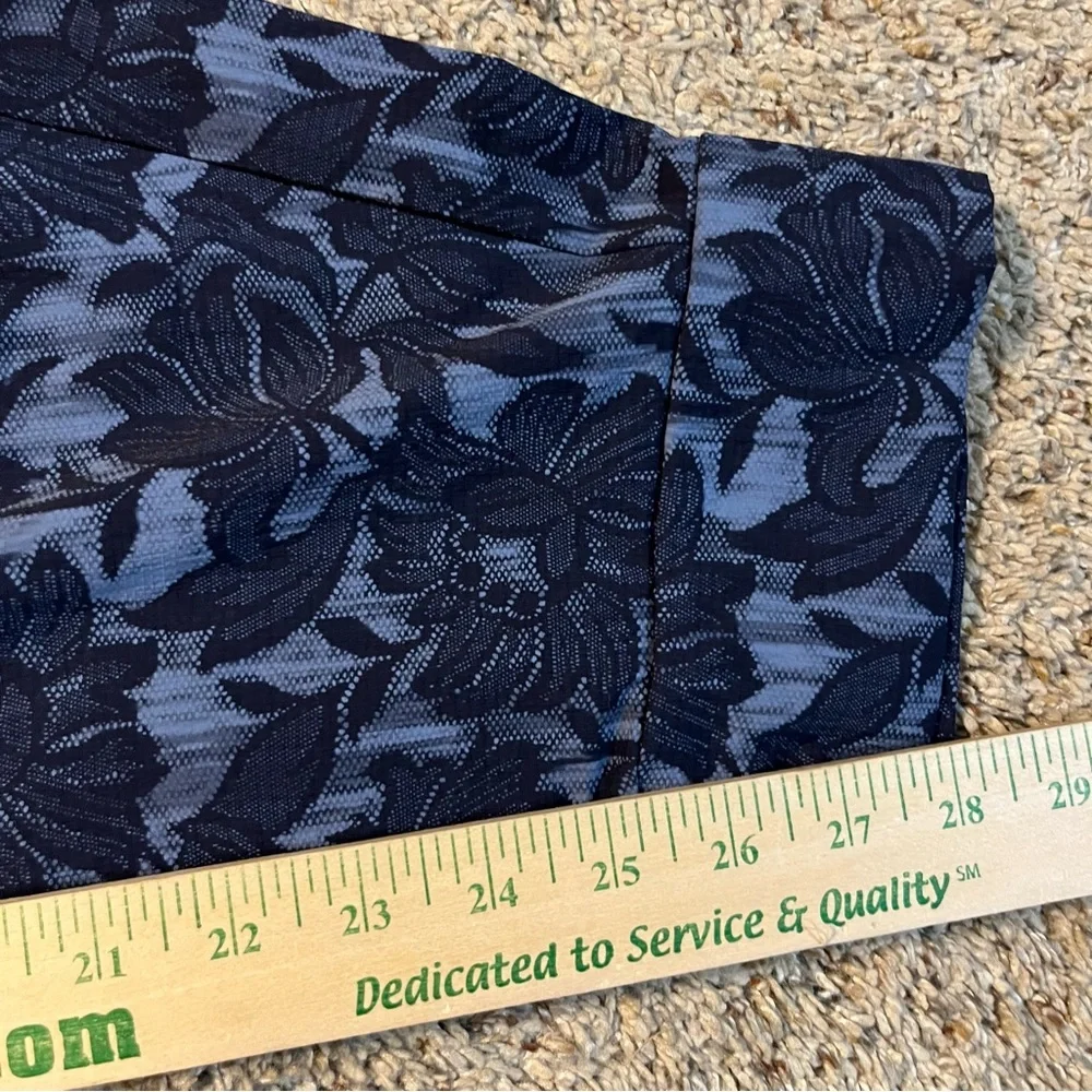 Athleta Blue Floral Trekkie North Jogger Size 20 NWT - Picture 12 of 12